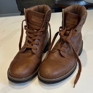 Tommy Hilfiger Men's Tan Leather Boots